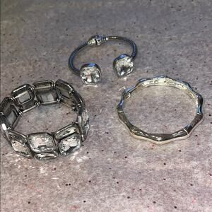 Elegant Silver Jewelry Set